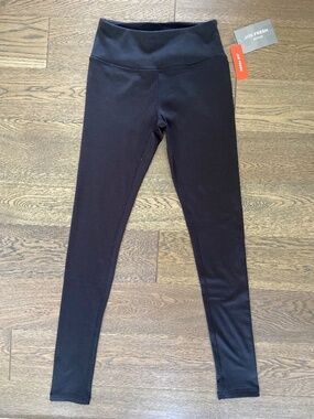 NEW: Joe Fresh Active Fleece-Lined Black Leggings XS